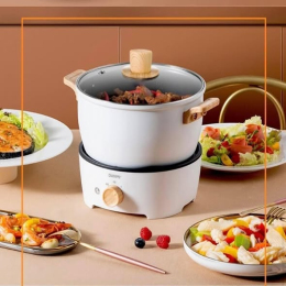 Nồi lẩu điện/ nấu kèm chảo Danmi Multi Cooker