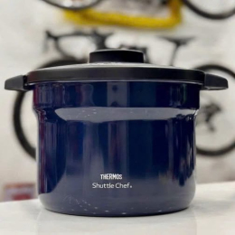 Nồi ủ Thermos Nhật 4,3L màu xanh navy