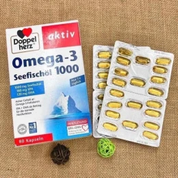 OMEGA 3 SEEFISCHOL 1000 DOPPEL HERZ