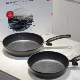 Set 2 chảo chống dính CAO CẤP Fissler Cenit Induction 24-28cm