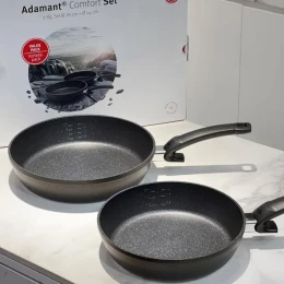 Set 2 chảo chống dính CAO CẤP Fissler Cenit Induction 24-28cm
