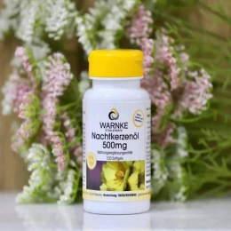 TINH DẦU HOA ANH THẢO Nachtkerzenöl 500 mg của Warnke 100 viên