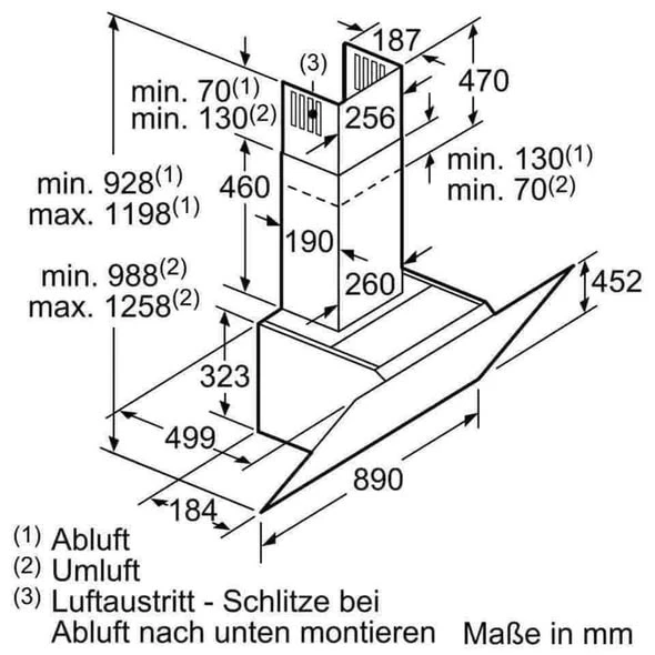 HÚT MÙI BOSCH DWK97JQ60 Made in Germany