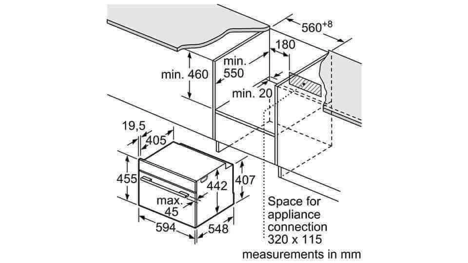 Lò hấp Bosch CDG634AS0 Serie 8 - 38lít