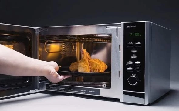Lò vi sóng kiêm nướng Caso MCG30 Ceramic Chef Black - Màu đen