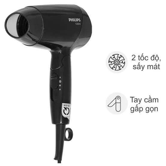 Máy sấy tóc mini Philips BHC010 