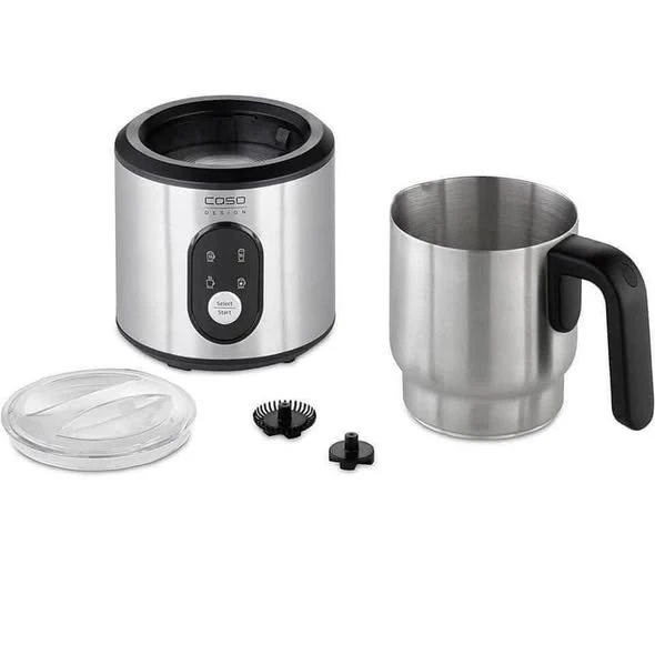 Máy Tạo Bọt Sữa Caso 1666 Crema & choco màu bạc
