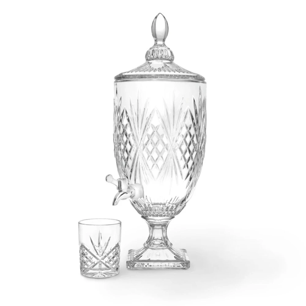 Bình nước pha lê Godinger Dublin có vòi 3,8L