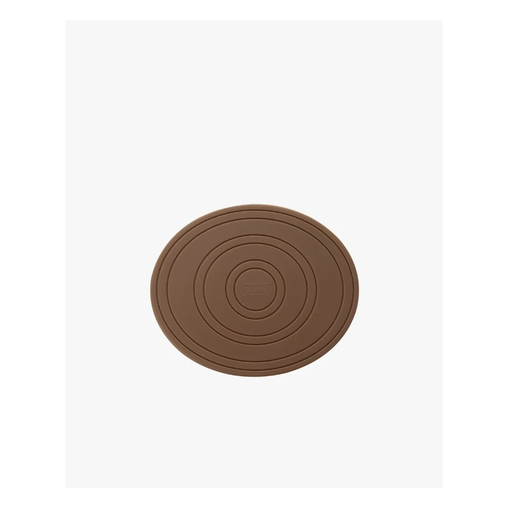 Bộ 2 miếng lót nồi silicone cao cấp SalleMa - Màu cocoa