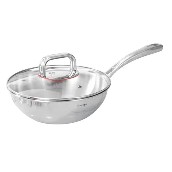 Chảo sâu lòng O178 OYATTON 24cm, inox 18/10, model: OYT-AL178P24
