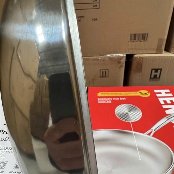Chảo vi điểm H1003 HENSSLERS 24cm, inox 18/10, model: SH20489