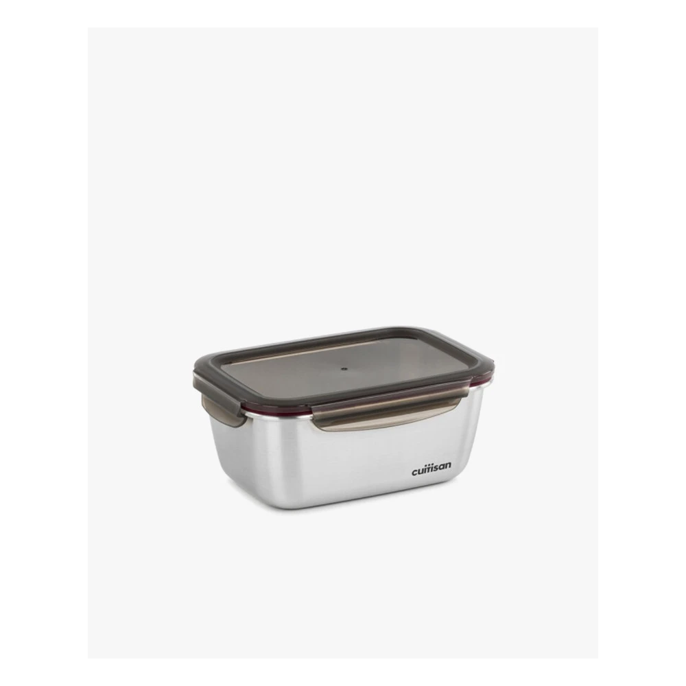 Hộp inox 304 cao cấp Cuitisan Flora 1800ml chữ nhật No.8 - EC7-FS08