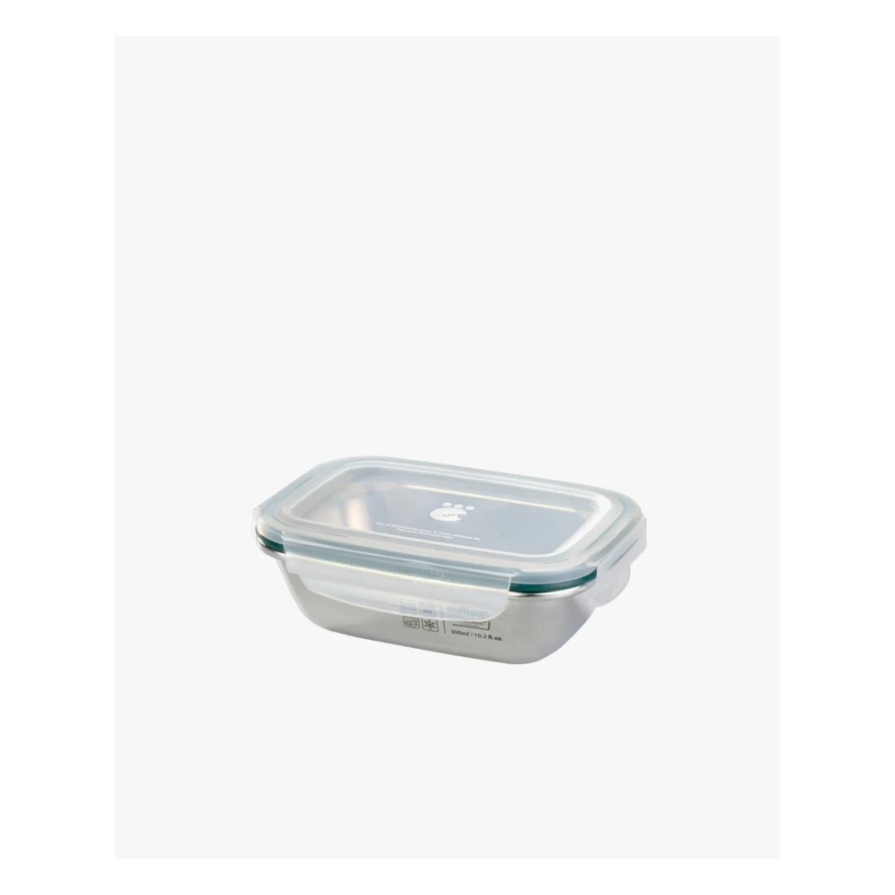 Hộp inox 304 cao cấp Cuitisan Simple 300ml chữ nhật No.3 - EC7-PS03