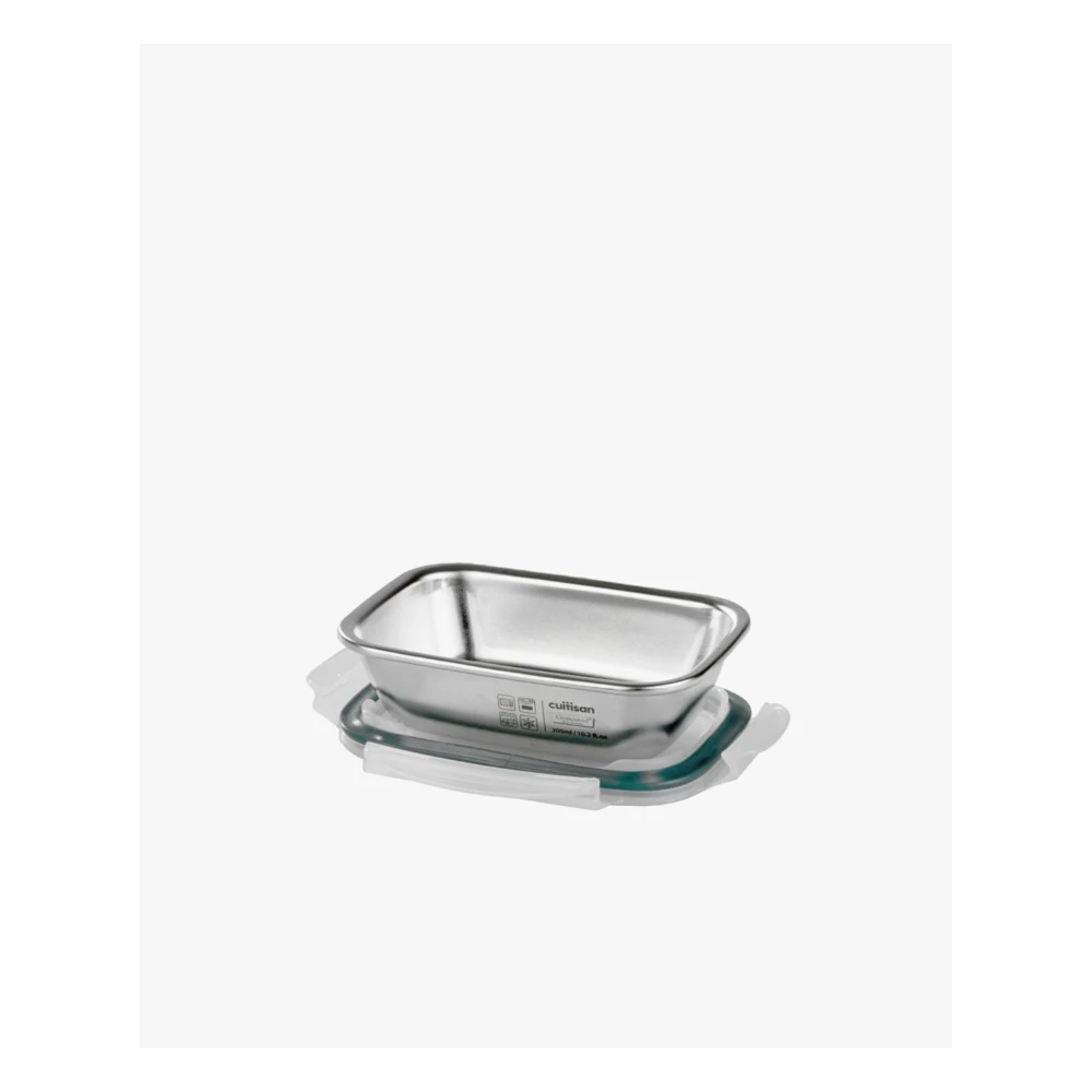 Hộp inox 304 cao cấp Cuitisan Simple 300ml chữ nhật No.3 - EC7-PS03
