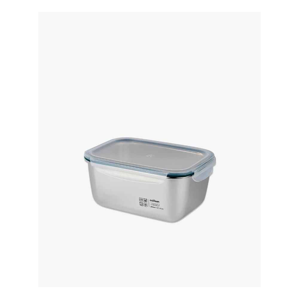 Hộp inox 304 cao cấp Cuitisan Simple 3600ml chữ nhật No.11 - EC7-PS11