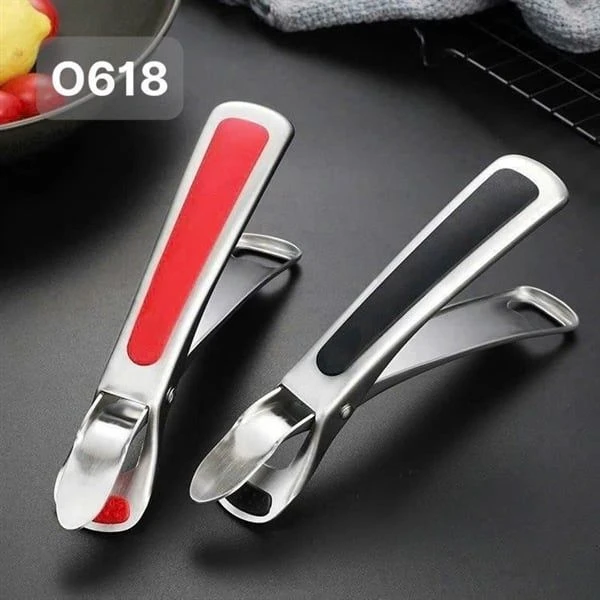 Kẹp bát nóng O618-R OYATTON màu đỏ 18cm, inox 18/10, model: OYT-AL618R
