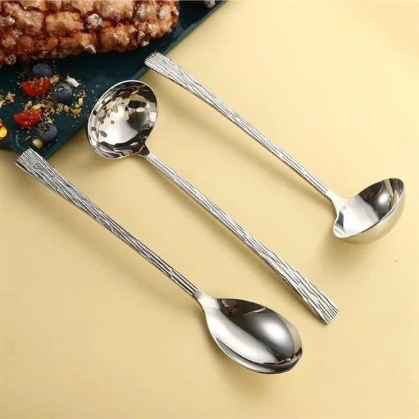 Muôi canh O369 OYATTON cán chạm 27.5cm, inox 18/10, model: OYT-AL369TS