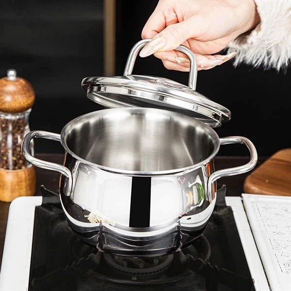 Nồi canh O172 OYATTON 14cm, inox 18/10, model: OYT-AL172P14