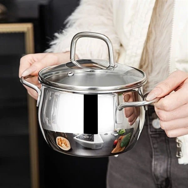 Nồi canh O172 OYATTON 14cm, inox 18/10, model: OYT-AL172P14