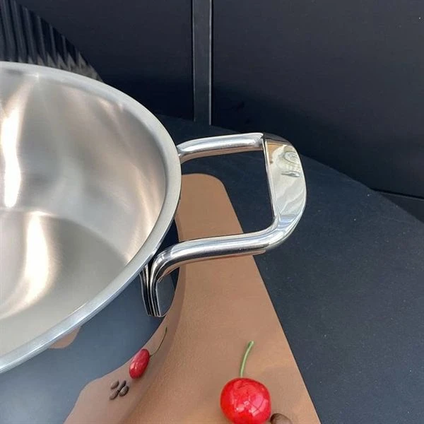 Nồi lẩu lùn C226 CHOCKMEN 24cm, inox 18/10, model: CKM-ZY3L24T