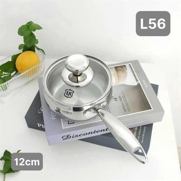 Quánh L56 LUNKAI 12cm, inox 18/10, model: LK-1206GSG