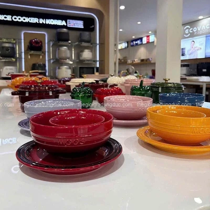 Set 6 bát ăn phở Moos 18cm sắc màu