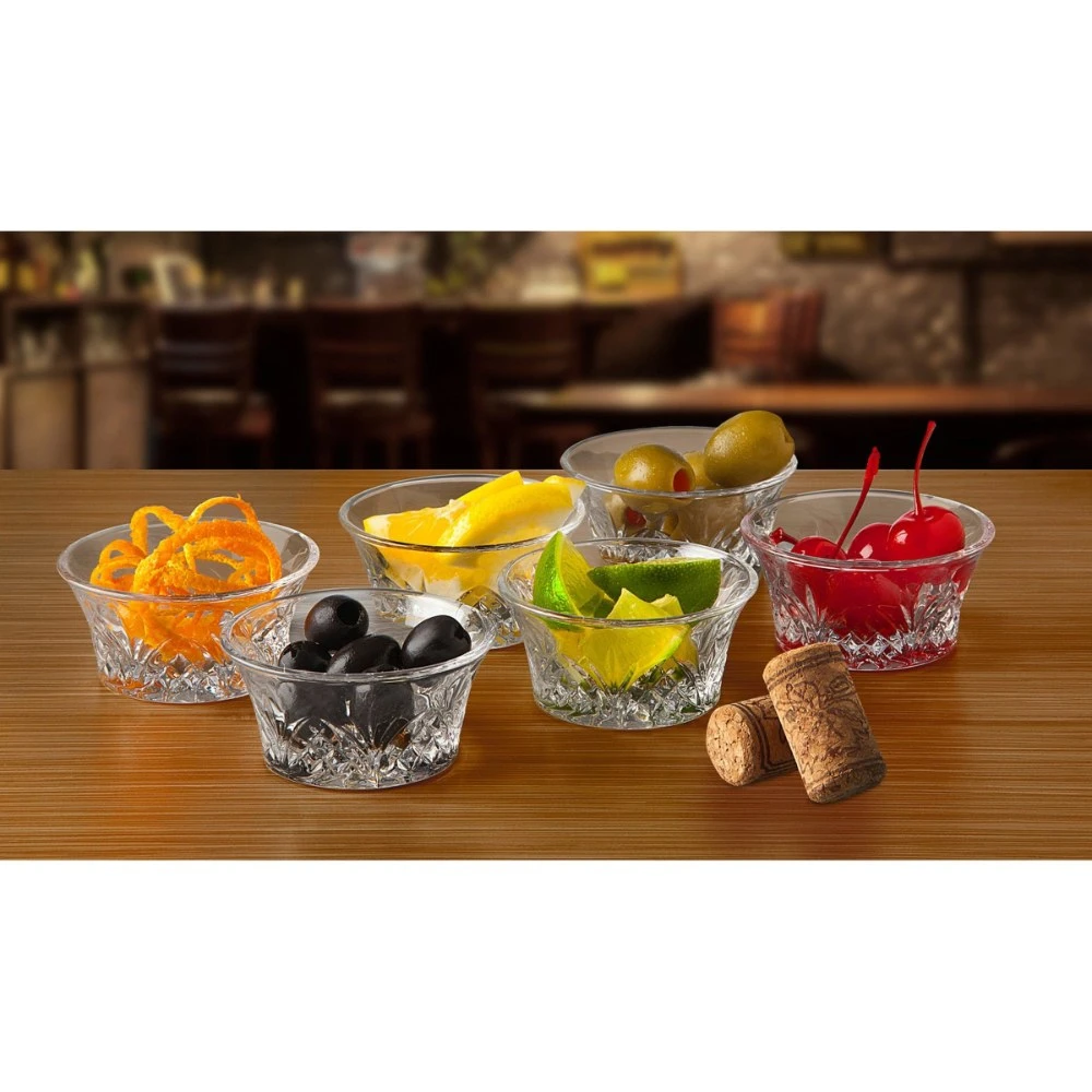 Set 6 bát chấm pha lê Dublin 59ml - 25590, kích thước 75x35mmH