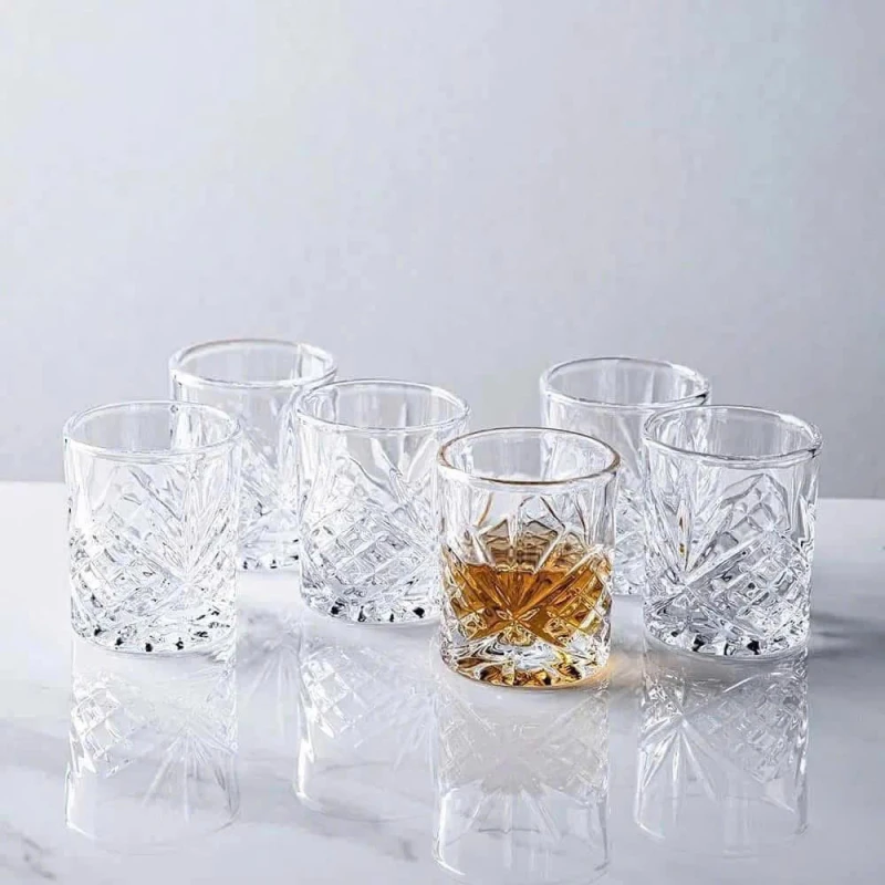 Set 6 cốc pha lê Old Fashion Shannon Dublin 325ml