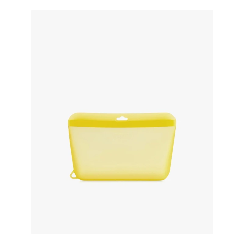 Túi silicone cao cấp đa năng SalleMa size S dung tích 500ml - Màu vàng