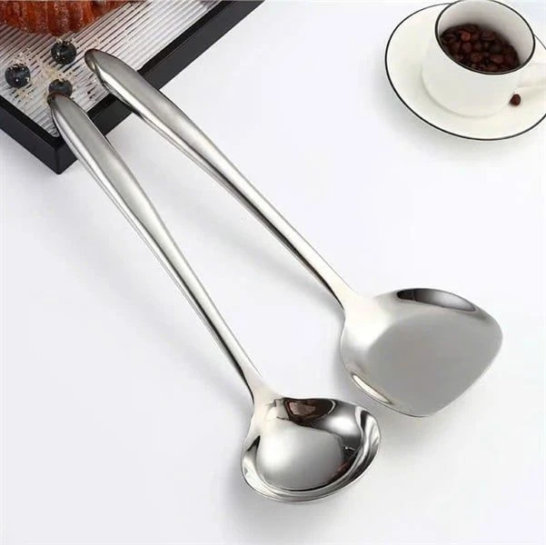 Xẻng nấu ăn O456 OYATTON 36cm, inox 18/10, model: NK-AL456P100
