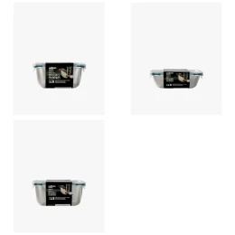 COMBO TẾT KIỆM - Bộ 3 hộp inox 304 Cuitisan Simple 500ml, 580ml, 980ml