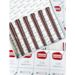 Hộp 12 đôi đũa Moos màu nâu