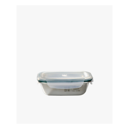 Hộp inox 304 cao cấp Cuitisan Simple 300ml chữ nhật No.3 - EC7-PS03