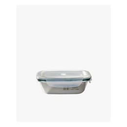 Hộp inox 304 cao cấp Cuitisan Simple 300ml chữ nhật No.3 - EC7-PS03