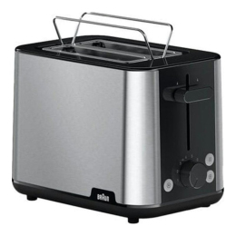 Máy nướng bánh mì sandwich Braun HT1510BK