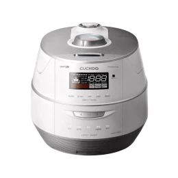 Nồi cơm cao tần áp suất kép Cuckoo FHTAS0610FW 1,08L màu trắng (lòng nồi inox)