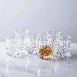 Set 6 cốc pha lê Old Fashion Shannon Dublin 325ml