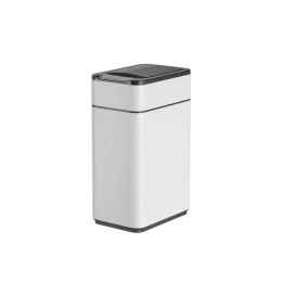 Thùng rác inox cảm biến Elpheco mở hai cánh 20L - Màu trắng - ELPH9811