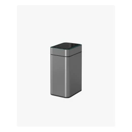 Thùng rác inox cảm biến Elpheco mở hai cánh, đèn led 15L - Màu xám đậm - ELPH9830